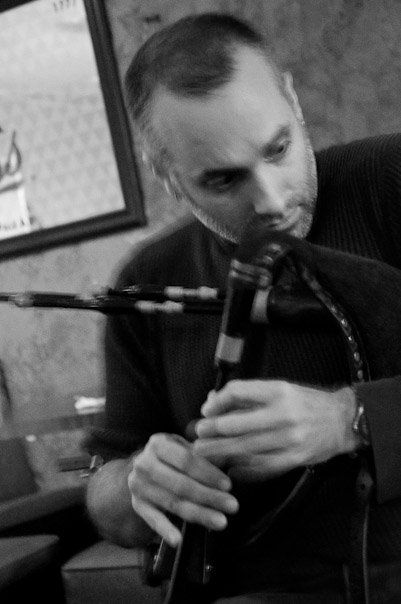 Ben with Scottish Smallpipes